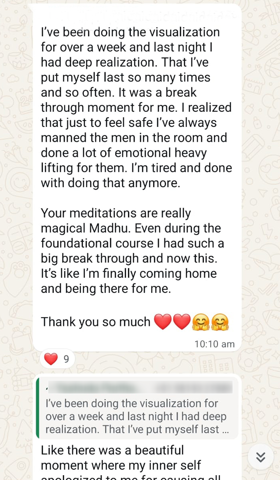 Testimonial